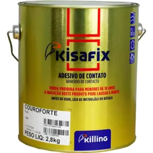 Cola de Contato Kisafix – 75g, 200g, 750g, 2,8kg e 2,8kg com Bocal