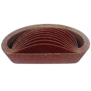 Cinta de Lixa para Metal e Madeira 100 x 610mm G120 10 Unidades- Wurth