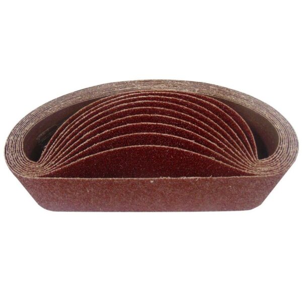 Cinta de Lixa para Metal e Madeira 100 x 610mm G120 10 Unidades- Wurth