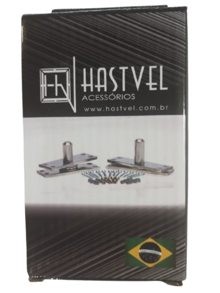 Dobradiça Pino Pivotante Inox 100KG Hastvel